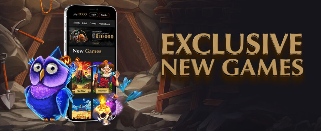 cellphone with slot game characters around it